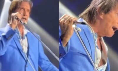 Roberto Carlos quebra o silencio e faz graca sobre polemica