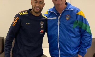 Bolsonaro visita Neymar em hospital após jogo do Brasil em Brasília |  Política |  G1