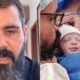 Filha de Juliano Cazarré recebe alta de UTI e vai para quarto de hospital  em que está internada: 'Estamos muito felizes'