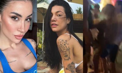 Bianca Andrade e Gabi Prado saem no tapa e video