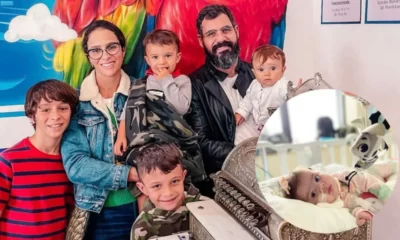 Mulher de Juliano Cazarré, Letícia Cazarré fez desabafo sobre doença da filha mais nova - Reprodução, Instagram