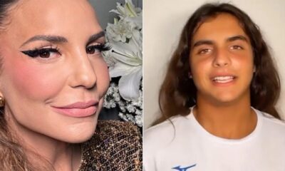 Filho de Ivete Sangalo aparece irreconhecivel apos cortar o cabelao