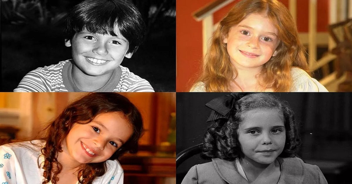 Relembre esses 11 atores que comecaram ainda criancas em novelas