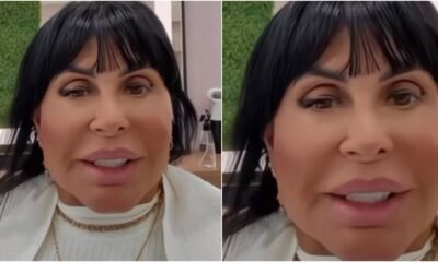 VIDEO Gretchen aparece irreconhecivel e acusada de mexer no rosto