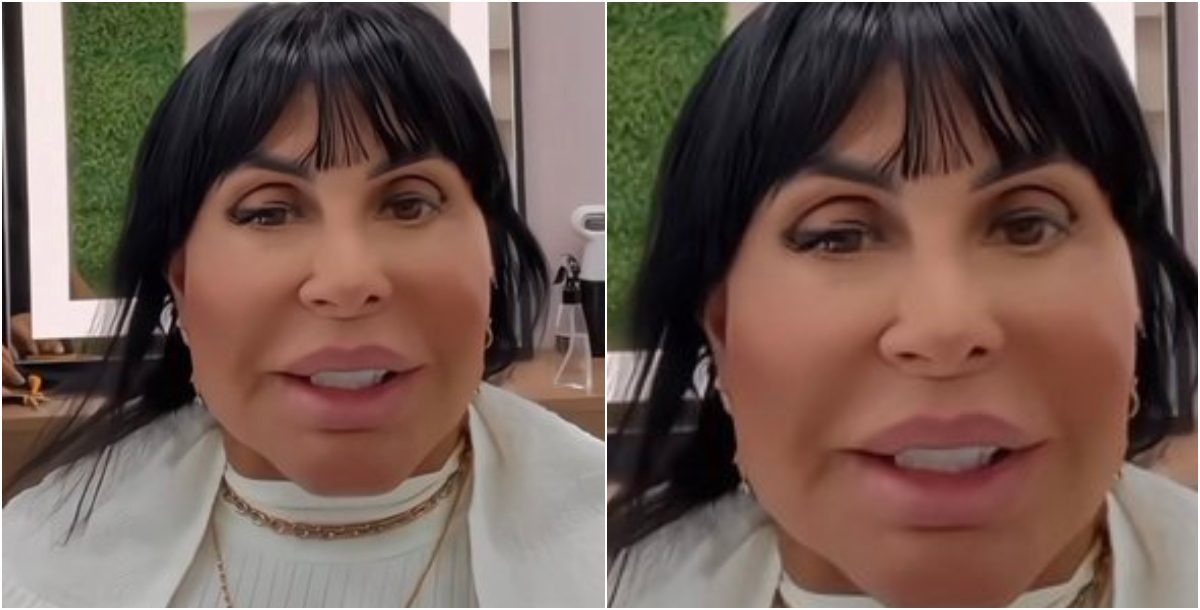 VÍDEO: Gretchen aparece irreconhecível, é acusada de mexer no rosto e choca web: 'Parecendo o fofão' 35 VIDEO Gretchen aparece irreconhecivel e acusada de mexer no rosto