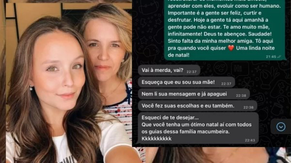 Vaza conversa da mãe de Larissa Manoela detonando o namorado da filha em pleno Natal 31 Vaza conversa da mae de Larissa Manoela detonando o namorado