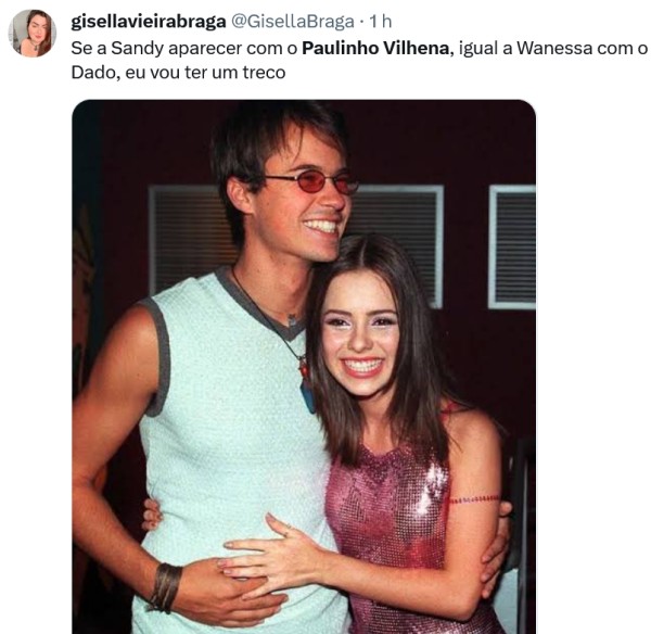 Sandy e Paulinho Vilhena juntos Entenda a polemica que viralizou