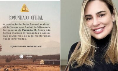 Equipe de Rachel Sheherazade se pronuncia apos expulsao de A