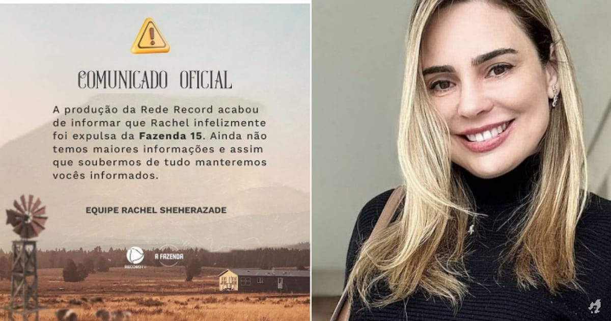 Equipe de Rachel Sheherazade se pronuncia apos expulsao de A
