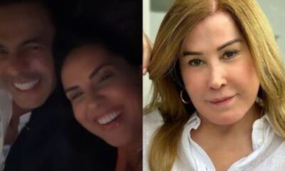 Zeze Di Camargo e Graciele Lacerda vao a mesma sessao