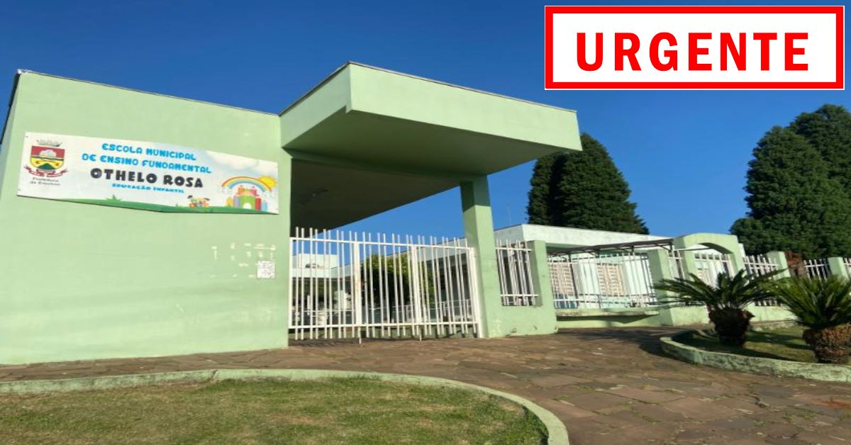 Estudante e atacado com arma branca em escola de Erechin