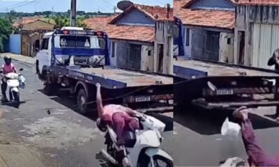 Grave acidente com motociclista levanta importante alerta nas vias publicas