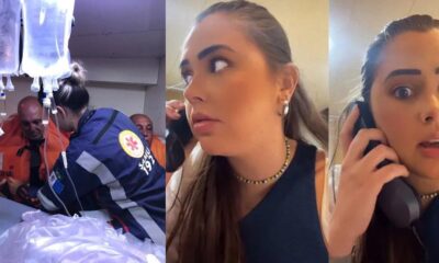 Influenciadora ouve gritos ao gravar stories em cruzeiro e descobre