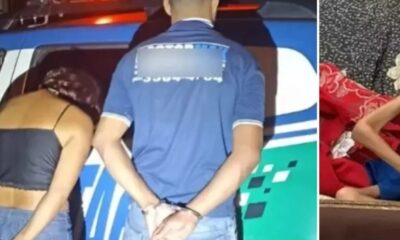 Pais sao presos em bar apos filho de 7 anos