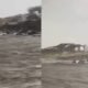 Tsunami meteorologico atinge praia de SC causa grande destruicao e