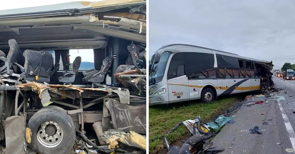 Vídeo de situação deixada após batida entre ônibus que deixou vítimas fatais é comovente; sobrevivente relatou o que passou 31 Video de situacao deixada apos batida entre onibus que