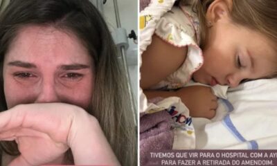 Barbara Evans expoe motivo da cirurgia da filha de apenas