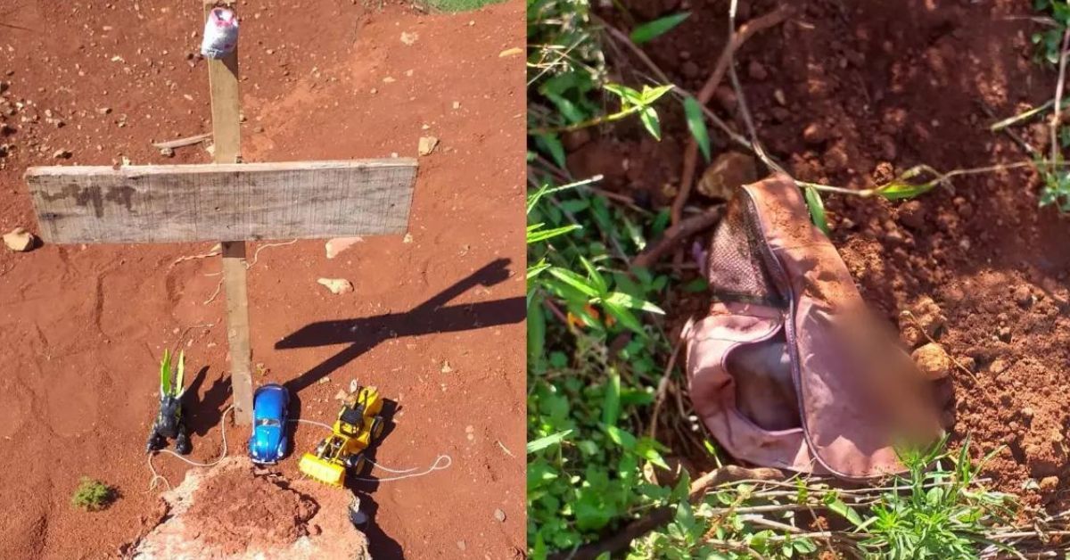 Bebe recem nascido e encontrado morto dentro de sacola em Chapeco