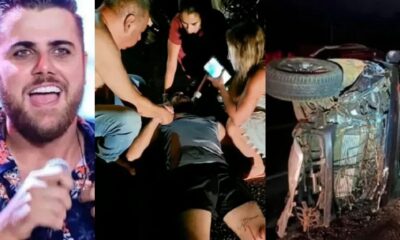 Fotos mostram destrocos do acidente que vitimou cantor Ze Neto