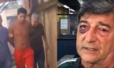 Homem que nocauteou idoso durante assalto violento em Copacabana e