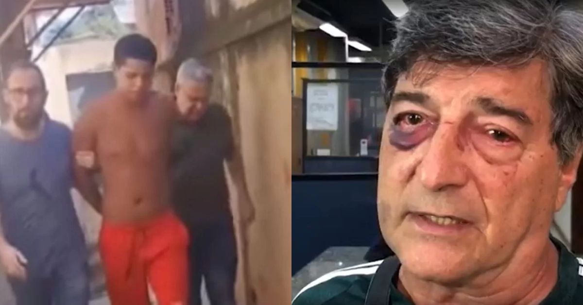 Homem que nocauteou idoso durante assalto violento em Copacabana e