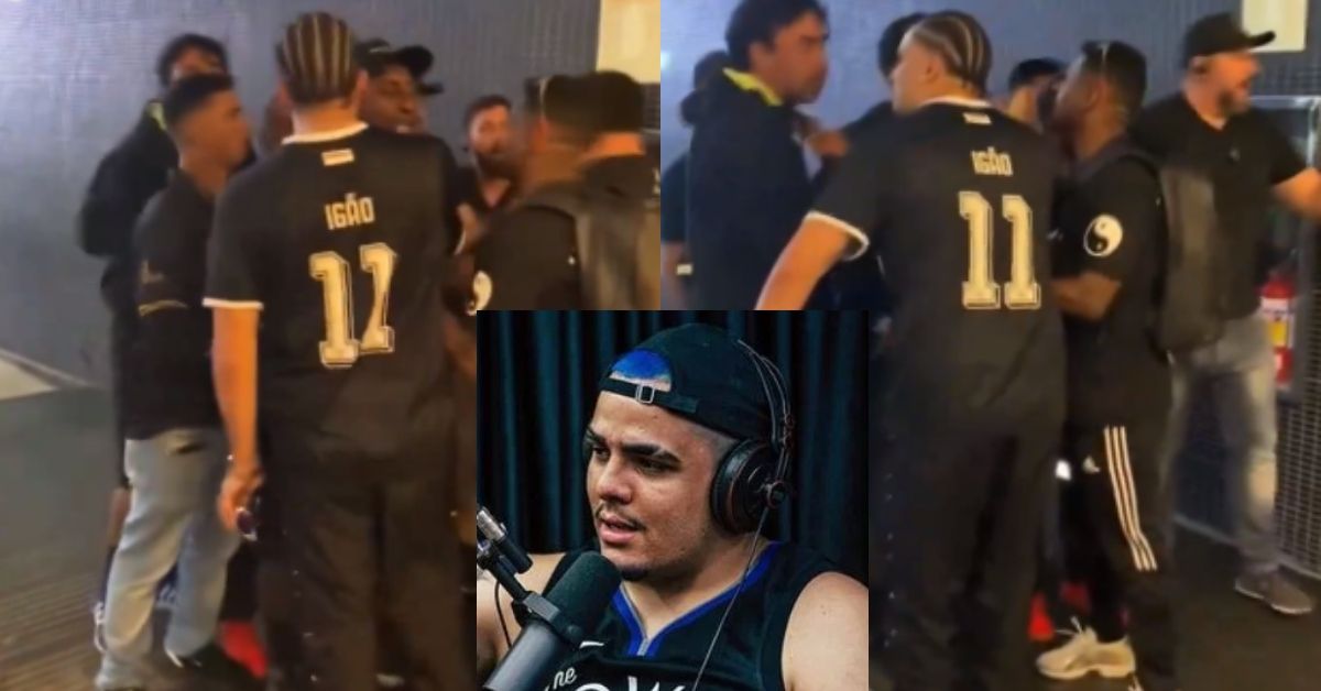Igão, do PodPah, se pronuncia e explica vídeo em que aparece no meio de briga 31 Igao do PodPah se pronuncia e explica video em que