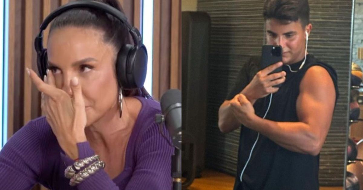 Ivete Sangalo nao segura suas lagrimas ao expor conversa com