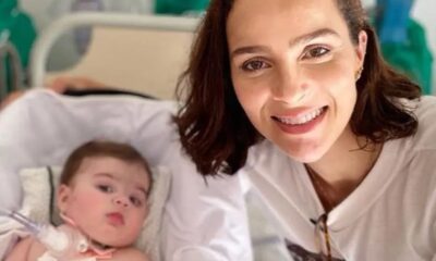 Leticia Cazarre rebate boatos e nega que filha tenha sido