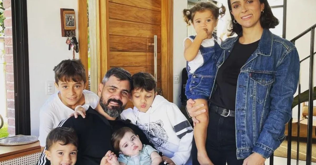Letícia Cazarré responde se teria mais filhos, revela nome escolhido para filho caçula e desejo de deixar o país 31 Leticia Cazarre responde se teria mais filhos revela nome escolhido