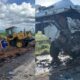MT 140 Grave acidente deixa vitimas fatais e um cenario de