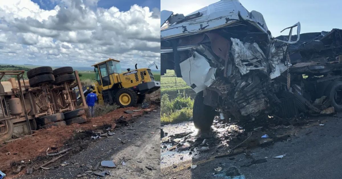 MT 140 Grave acidente deixa vitimas fatais e um cenario de