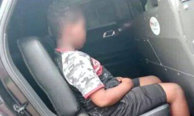 Menino e detido e condenado a 3 meses de prisao