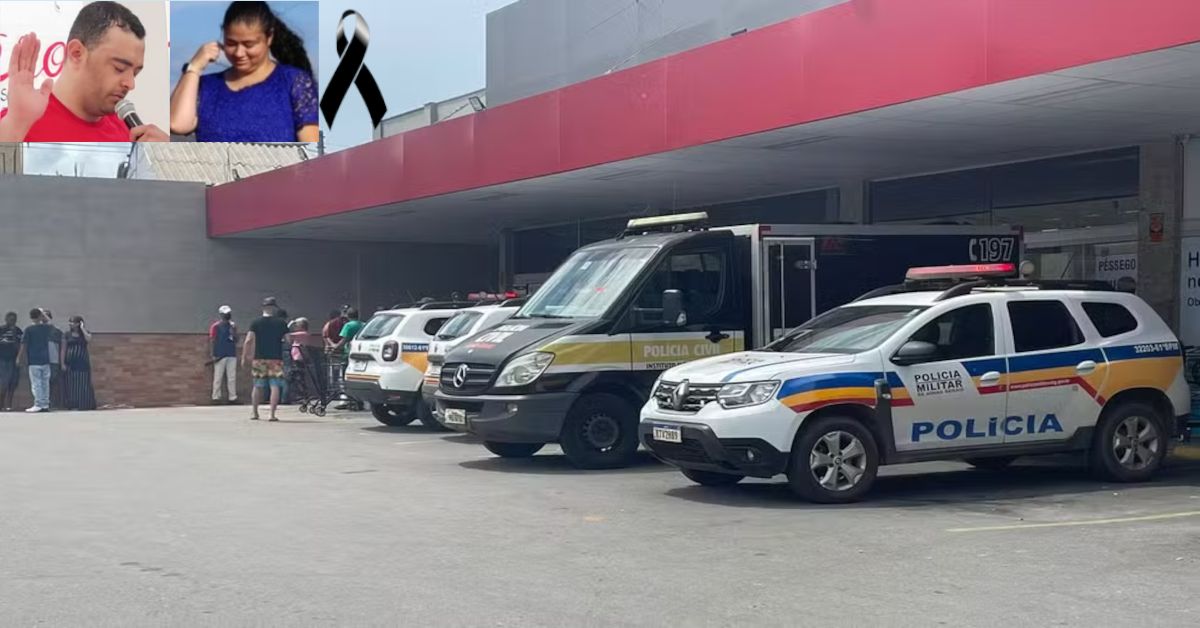 Na véspera do Natal, homem entra em mercado, ataca esposa com tiros à queima-roupa e em seguida tira a própria vida diante dos clientes 31 Na vespera do Natal homem entra em mercado ataca esposa