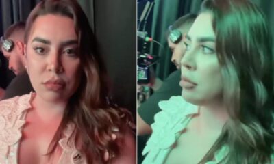 Naiara Azevedo faz primeira aparicao publica apos acusacoes contra o