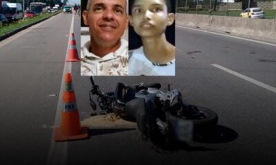 Pai e filho nao resistem em acidente envolvendo moto e