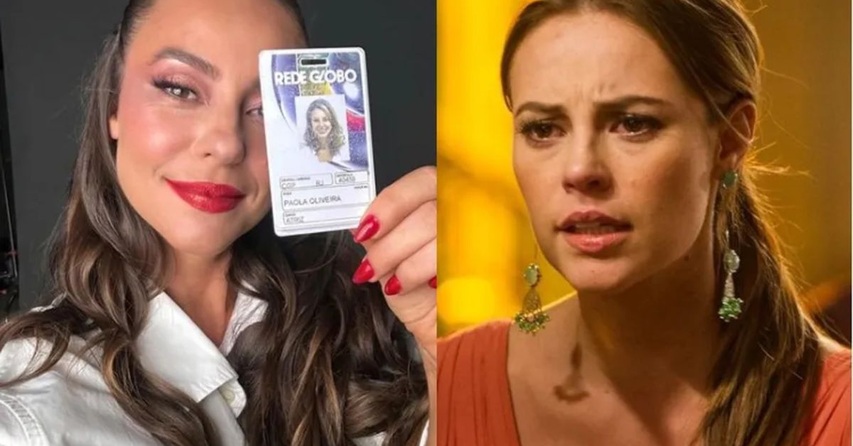 Paolla Oliveira se despede da emissora Globo apos mais de