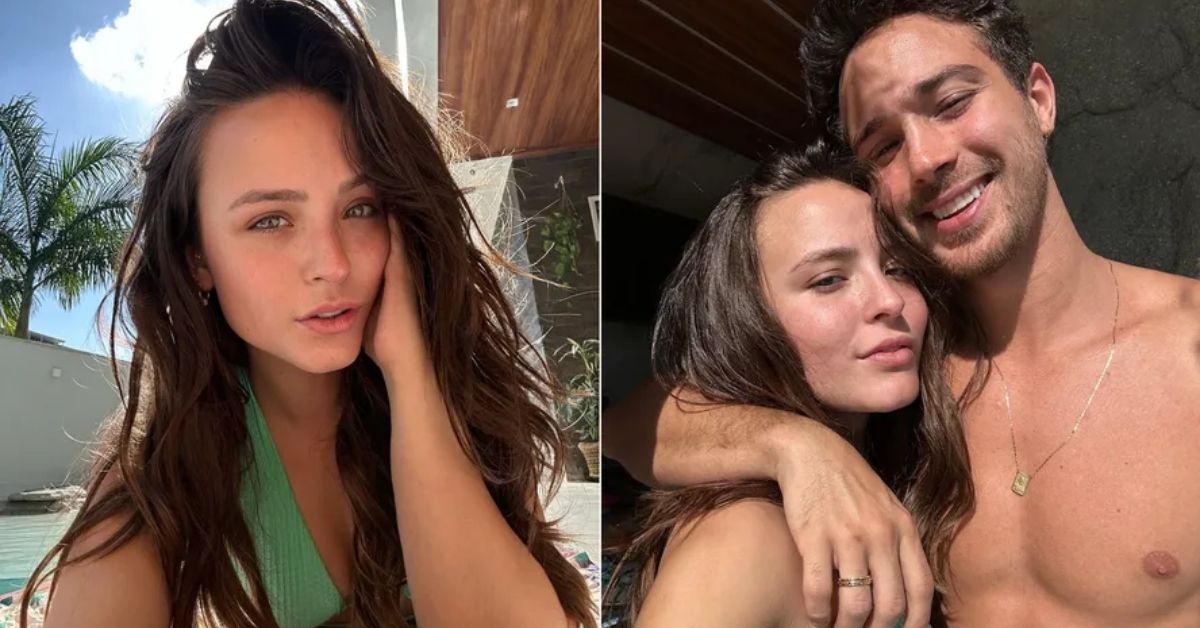 Recem casados Larissa Manoela e marido comparecem em evento pela