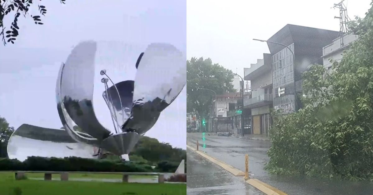 Temporal historico atinge Argentina causa destruicao e crianca esta entre