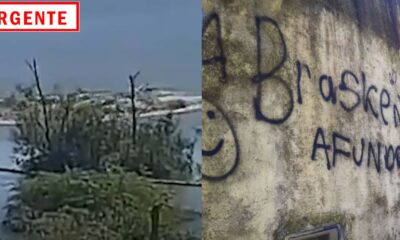 Video flagra o rompimento de mina operada pela Braskem em