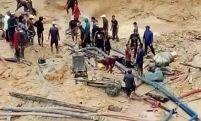 colapso em mina na Venezuela registra tragedia