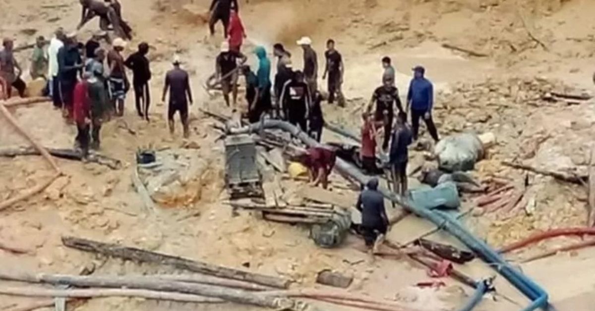 colapso em mina na Venezuela registra tragédia 31 colapso em mina na Venezuela registra tragedia