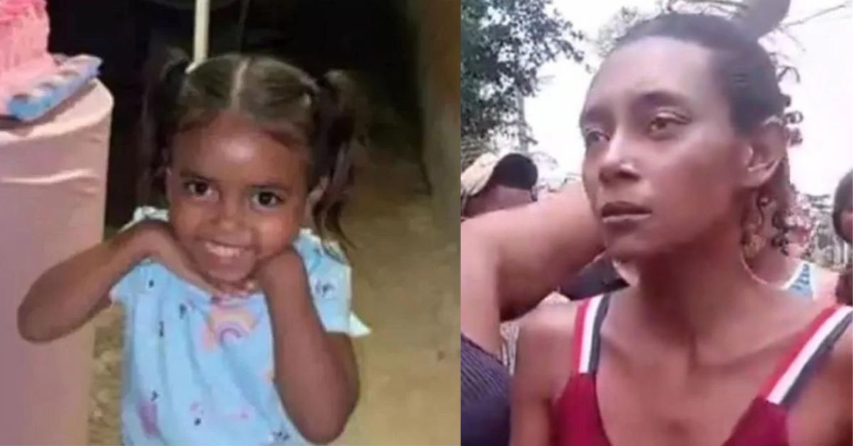 mae da menina de 4 anos que foi morta sera