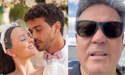 pai de Larissa Manoela que nao foi convidado para casamento