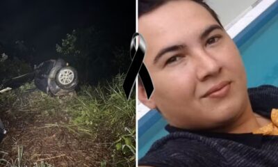 Acidente na GO 139 parte carro ao meio e corpo e