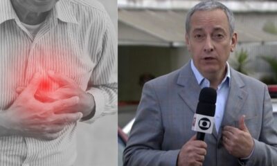 Apresentador da Globo infarta ao deixar bancada de jornal e