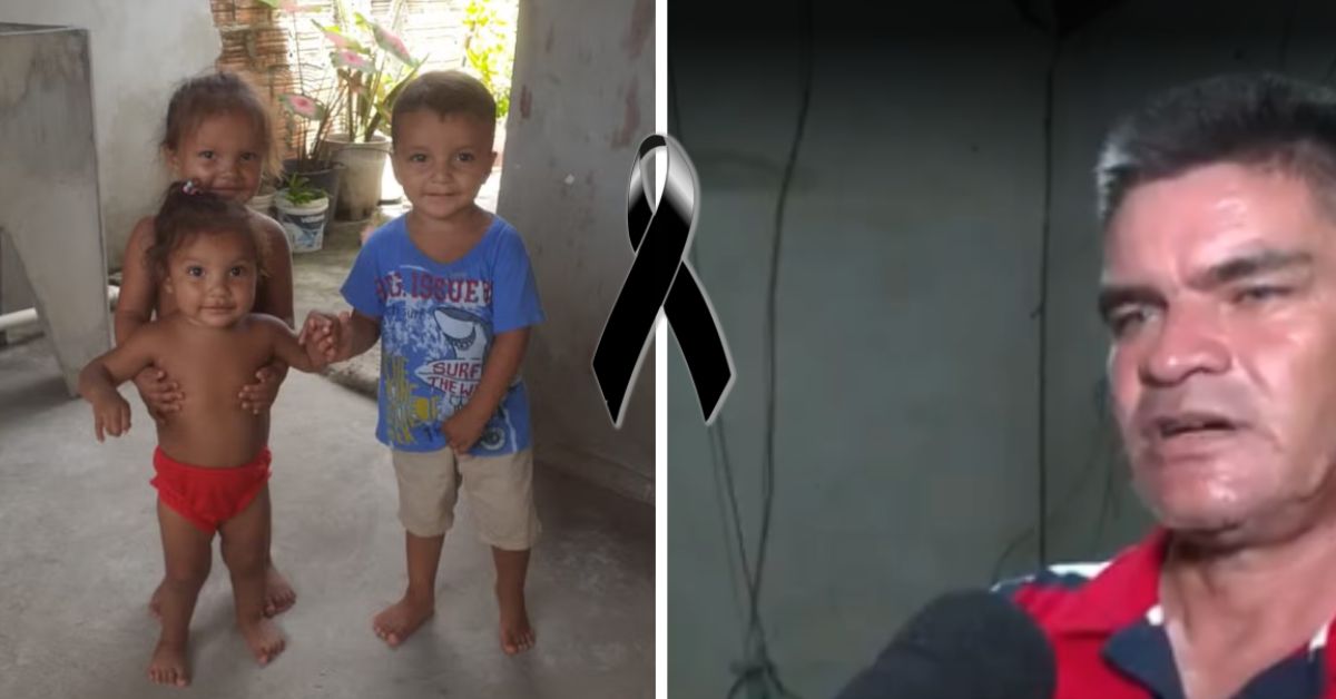 Avô das 3 crianças que perderam suas vidas carbonizadas na cama da avó no PI faz duro desabafo: 'Muito triste'; vídeo 31 Avo das 3 criancas que perderam suas vidas carbonizadas na