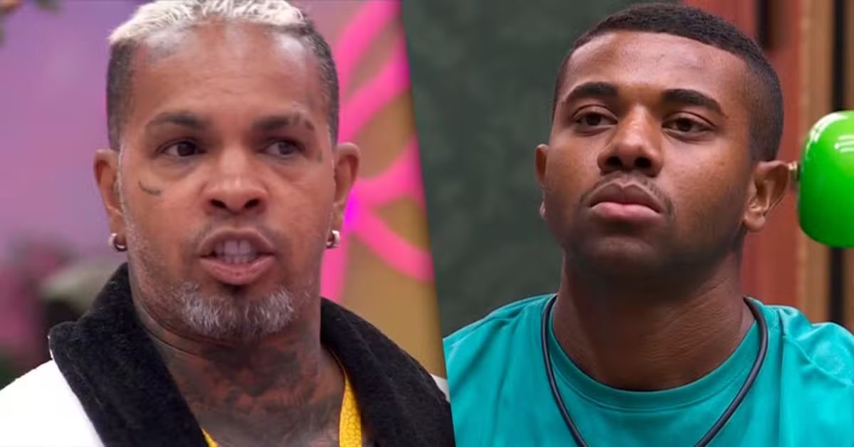 BBB24: Rodriguinho promete que irá bater em Davi e declara: 'Saio por expulsão, não tem problema' 31 BBB24 Rodriguinho promete que ira bater em Davi e declara