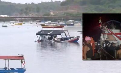 Barco afunda e faz pelo menos 5 vitimas fatais autoridades