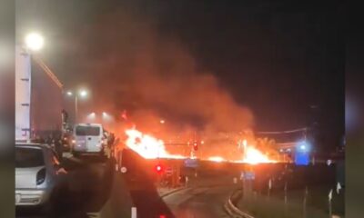Caminhao carregado de combustiveis explode na BR 101 e mobiliza os