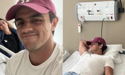 Felipe Simas esclarece internacao e exames apos diagnostico de neurite